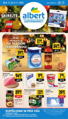 akční leták Albert 6.11.2019-12.11.2019