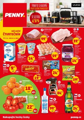 akční leták Penny Market 7.11.2019-10.11.2019