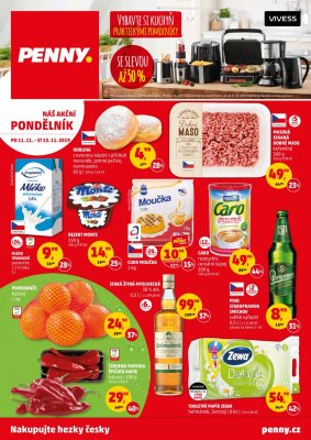akční leták Penny Market 11.11.2019-13.11.2019
