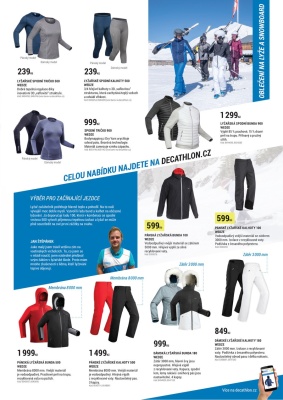 akční leták Decathlon 11.11.2019-31.1.2020