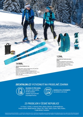 akční leták Decathlon 11.11.2019-31.1.2020