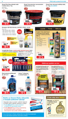 akční leták Barvy a laky drogerie 12.11.2019-1.12.2019