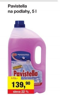 Čistič na podlahy Pavistella