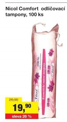 Odličovací tampony Nicol