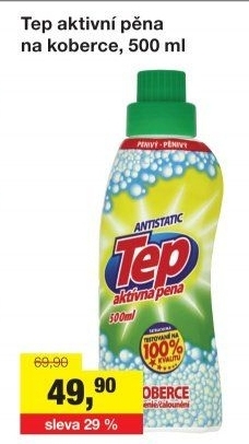 Pěna na čištění koberců aktivní Tep