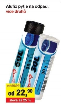 Pytle na odpadky AluFix