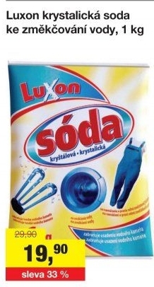 Změkčovač vody Soda Luxon