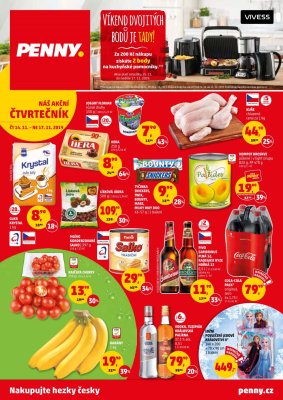akční leták Penny Market 14.11.2019-17.11.2019
