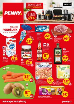 akční leták Penny Market 18.11.2019-20.11.2019
