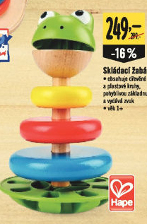 Dřevěná skládací věž Hape