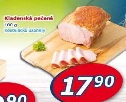 Pečeně kladenská Kostelecké uzeniny