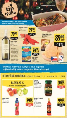 akční leták Albert 20.11.2019-26.11.2019