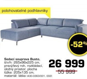 Sedací souprava Busto