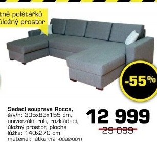 Sedací souprava Rocca