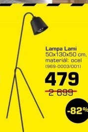 Stojací lampa Lami