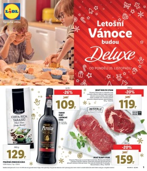 akční leták Lidl 25.11.2019-28.11.2019