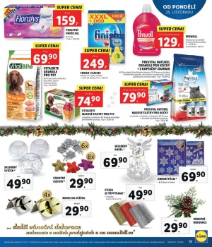 akční leták Lidl 25.11.2019-28.11.2019