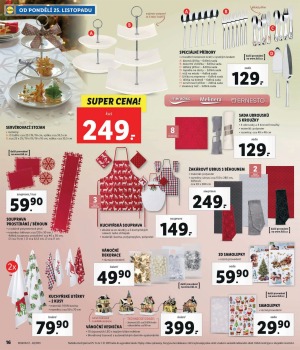 akční leták Lidl 25.11.2019-28.11.2019