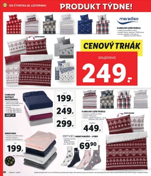 akční leták Lidl 25.11.2019-28.11.2019