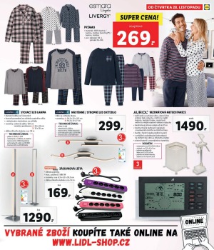akční leták Lidl 25.11.2019-28.11.2019
