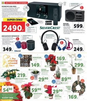 akční leták Lidl 25.11.2019-28.11.2019