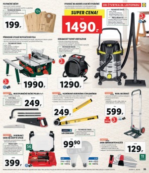 akční leták Lidl 25.11.2019-28.11.2019