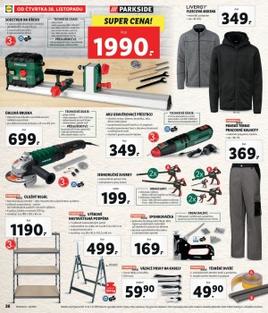 akční leták Lidl 25.11.2019-28.11.2019