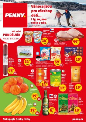akční leták Penny Market 25.11.2019-27.11.2019