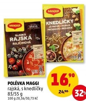 Instantní polévky Maggi