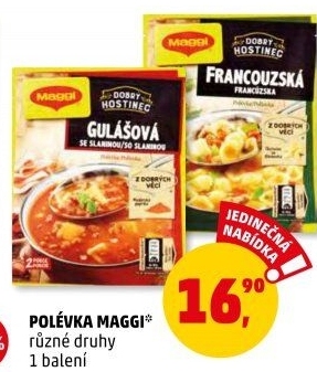 Instantní polévky Maggi