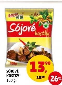 Sójové kostky Bonavita