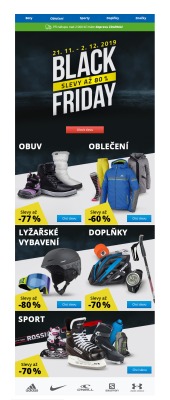 akční leták Sportisimo 21.11.2019-2.12.2019