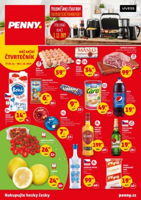 akční leták Penny Market 28.11.2019-1.12.2019