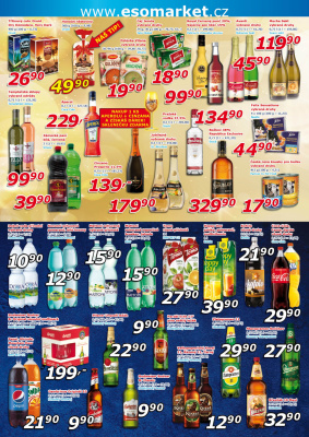 akční leták ESO MARKET 4.12.2019-15.12.2019