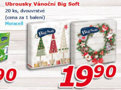 Ubrousky papírové vánoční Big Soft