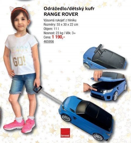 Dětský kufr/odrážedlo Buddy Toys