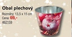 Květináč plechový