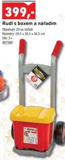 Rudl dětský Mecanics