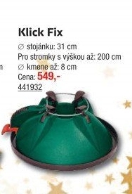 Stojan na vánoční stromeček