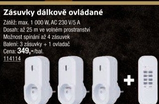 Zásuvka bezdrátová