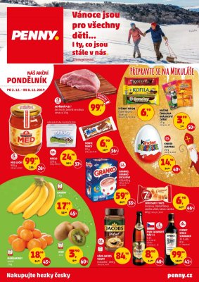 akční leták Penny Market 2.12.2019-8.12.2019