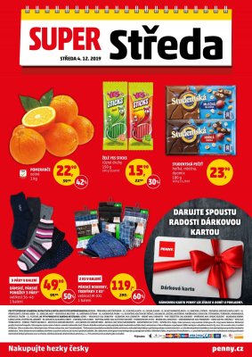 akční leták Penny Market 2.12.2019-8.12.2019