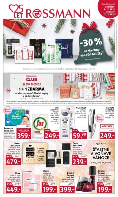 akční leták ROSSMANN drogerie 4.12.2019-17.12.2019