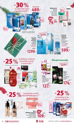 akční leták ROSSMANN drogerie 4.12.2019-17.12.2019