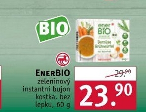 Bujon bez lepku EnerBio