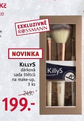 Dárková sada štětců na make-up KillyS