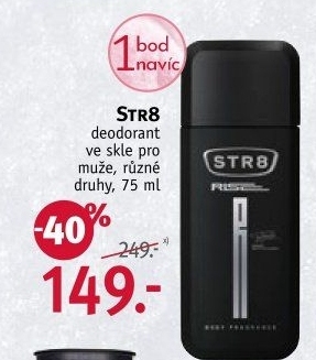 Deodorant parfémovaný pánský STR8
