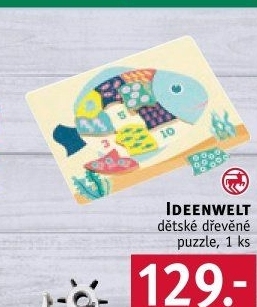 Dřevěné puzzle Ideenwelt