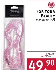 Gelová maska na oči For Your Beauty