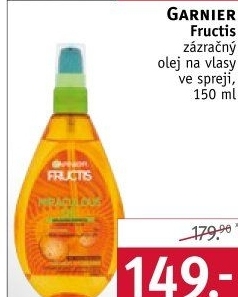 Olej na vlasy Fructis Garnier
